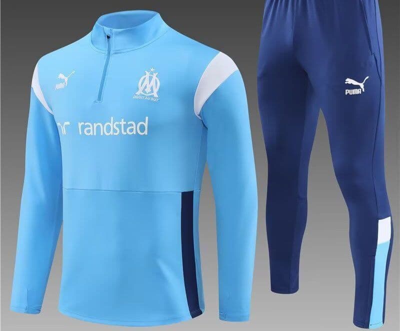 Olympique de Marseille 23-24, Blue Tracksuits Kid Size