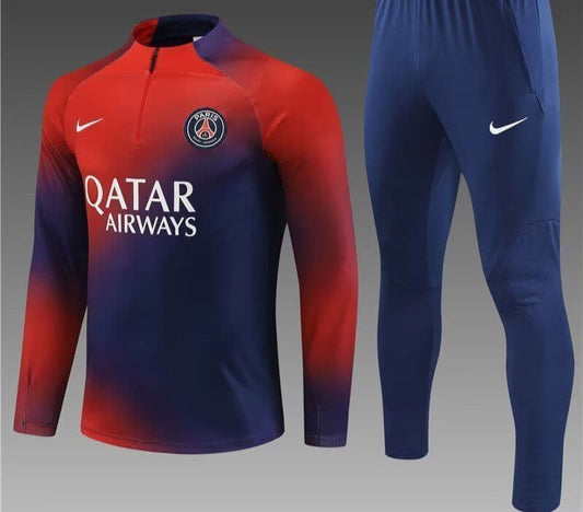 Paris Saint-Germain 23-24, Blue Red Tracksuit Kid Size