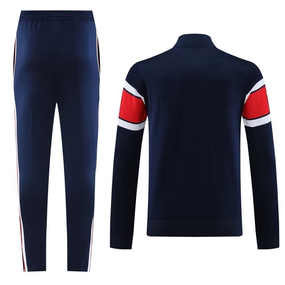 Paris Saint-Germain 23-24, Dark Blue with Red Tracksuit