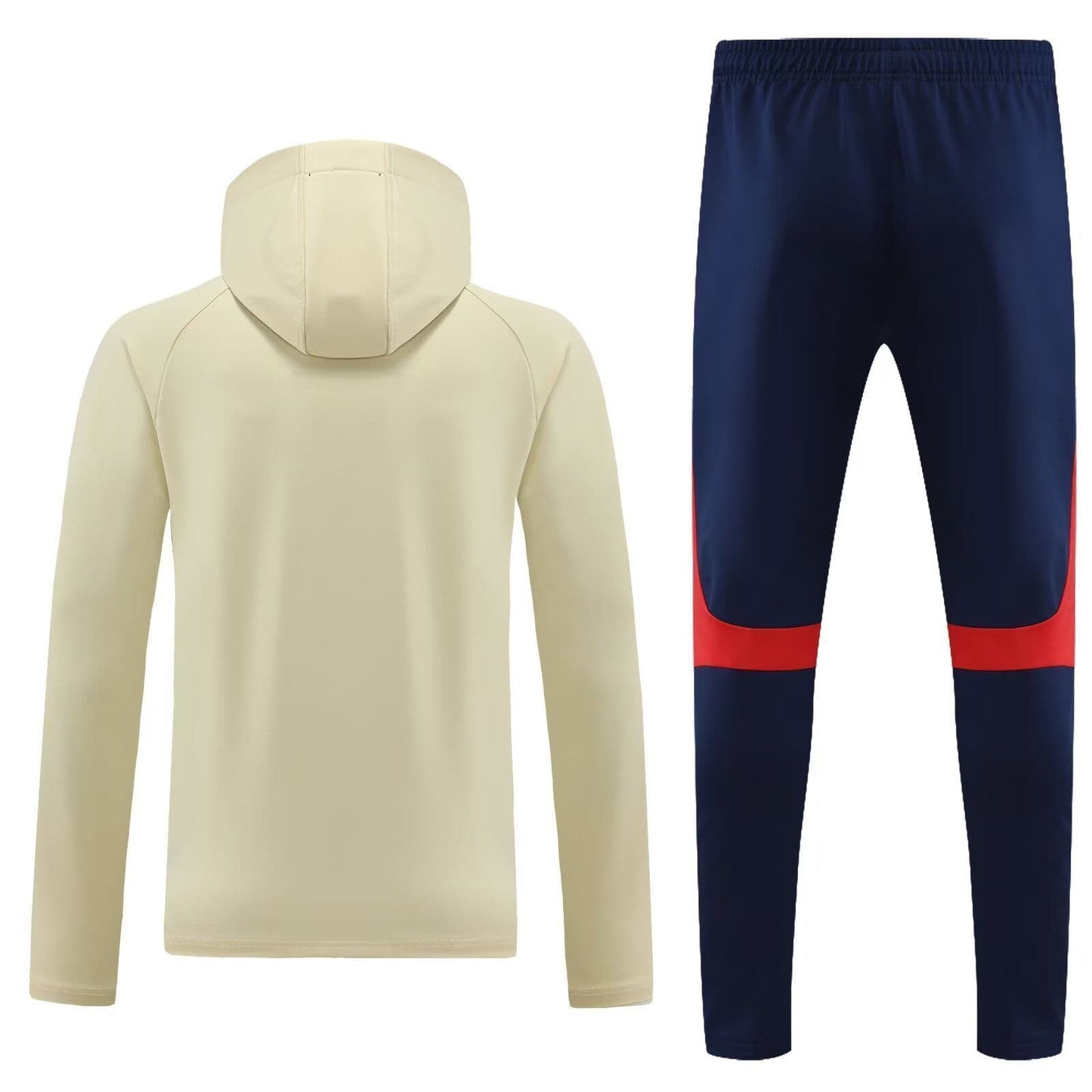 Paris Saint-Germain 23-24, Light Yellow Tracksuit with Hood