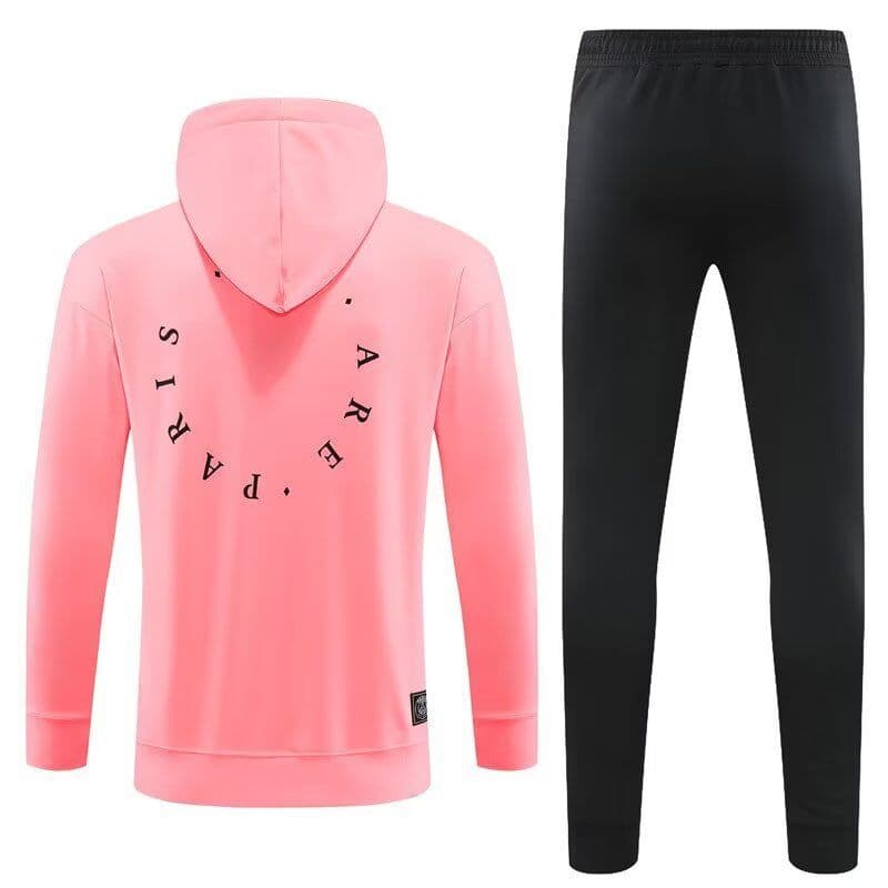 Paris Saint-Germain 23-24, Pink Tracksuits with Hood