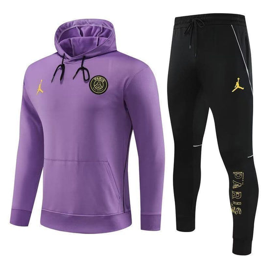 Paris Saint-Germain 23-24, Purple Tracksuit with Hood