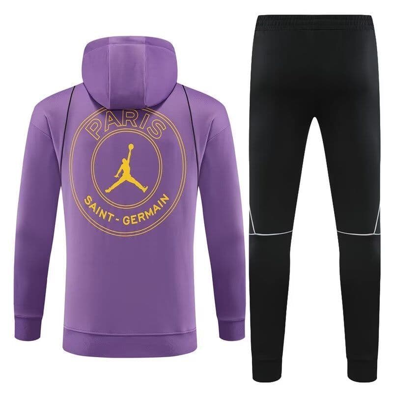 Paris Saint-Germain 23-24, Purple Tracksuit with Hood