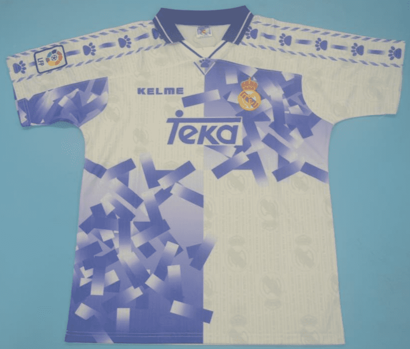 Real Madrid 1996-97, White Purple Third Away