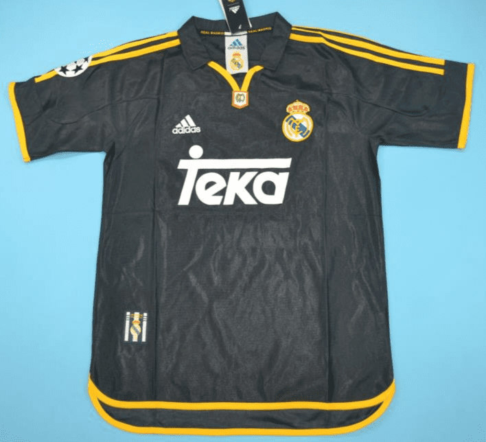 Real Madrid 1999-00, UCL Final, Black Jersey