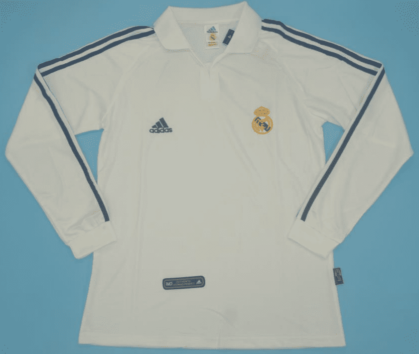 Real Madrid 2001, Home, Long Sleeve