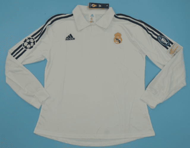 Real Madrid 2002, UCL Final, Long Sleeve