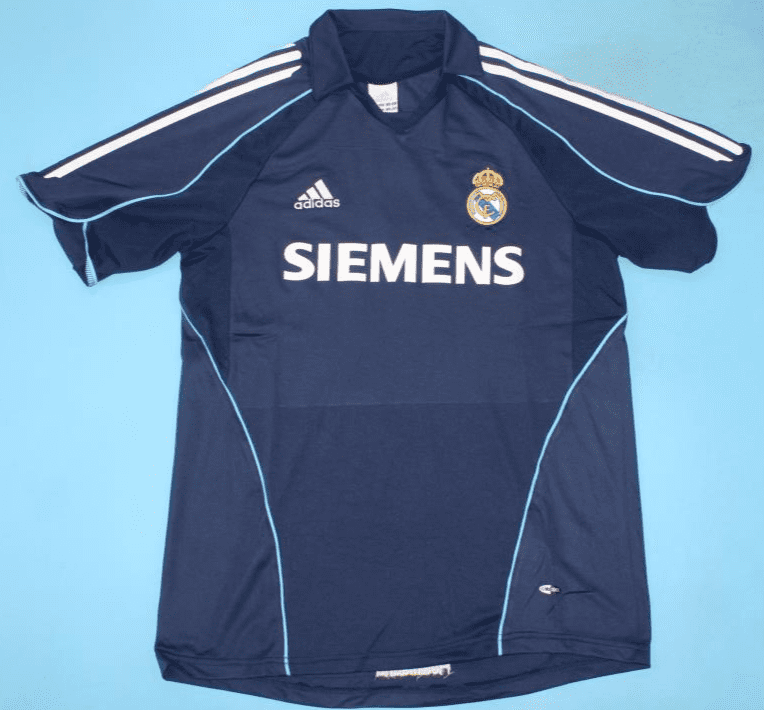 Real Madrid 2005-06, Blue Away