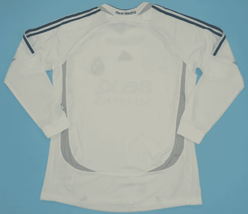 Real Madrid 2006-07, Home, Long Sleeve