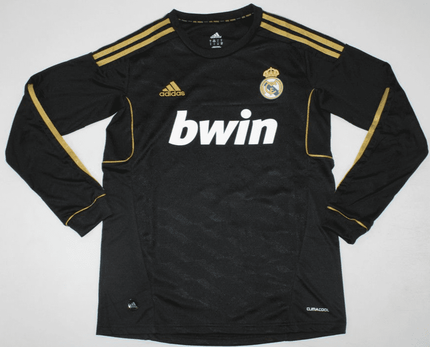 Real Madrid 2011-12, Black Away, Long  Sleeve