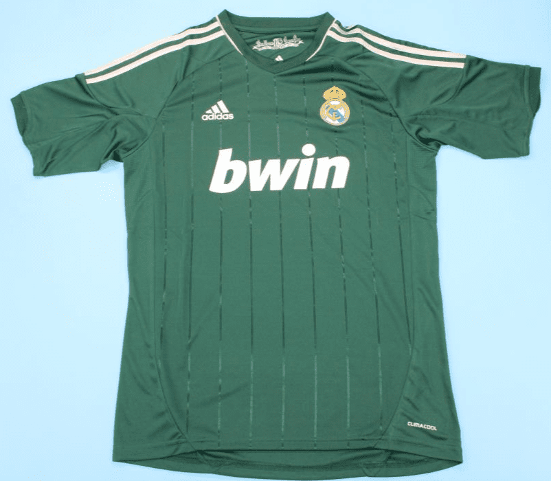 Real Madrid 2012-13, Green Third Away