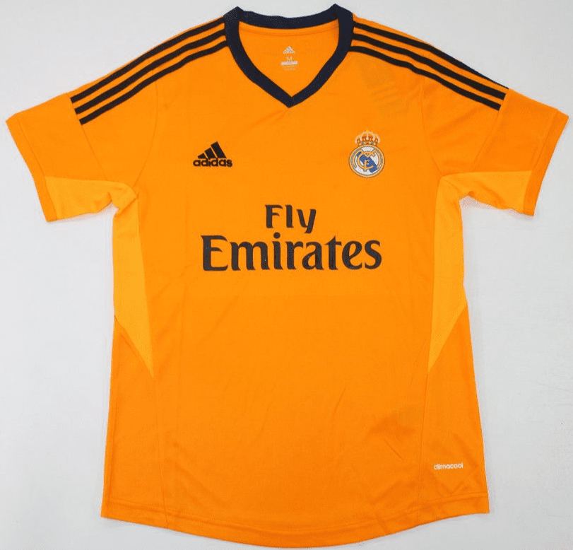 Real Madrid 2013-14, Orange Third Away