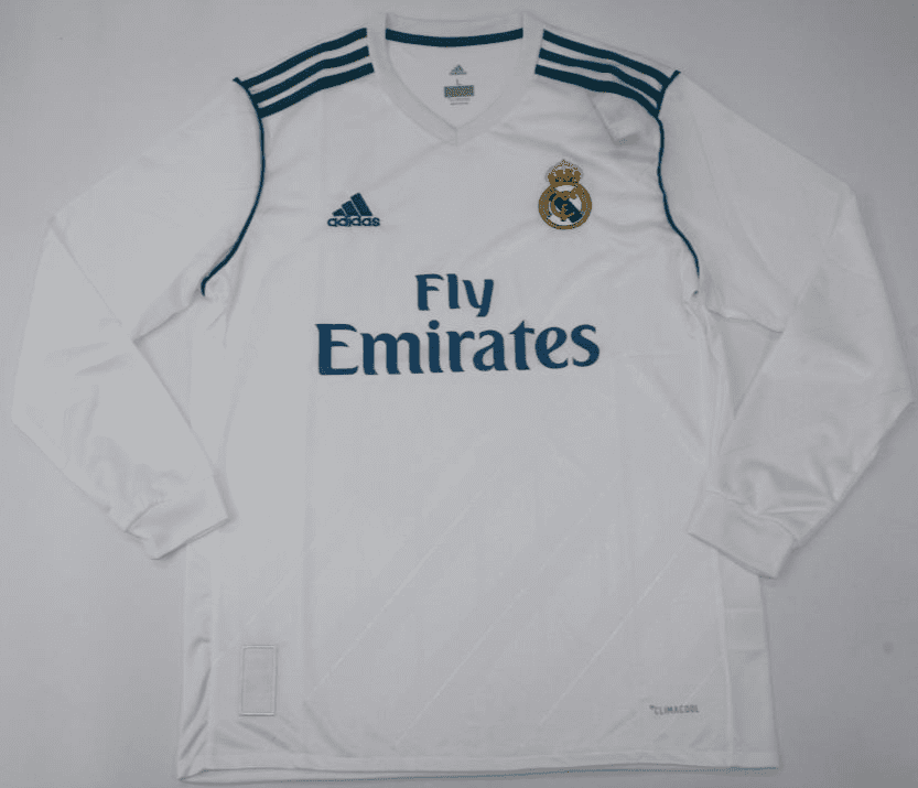 Real Madrid 2017-18, Home, Long Sleeve