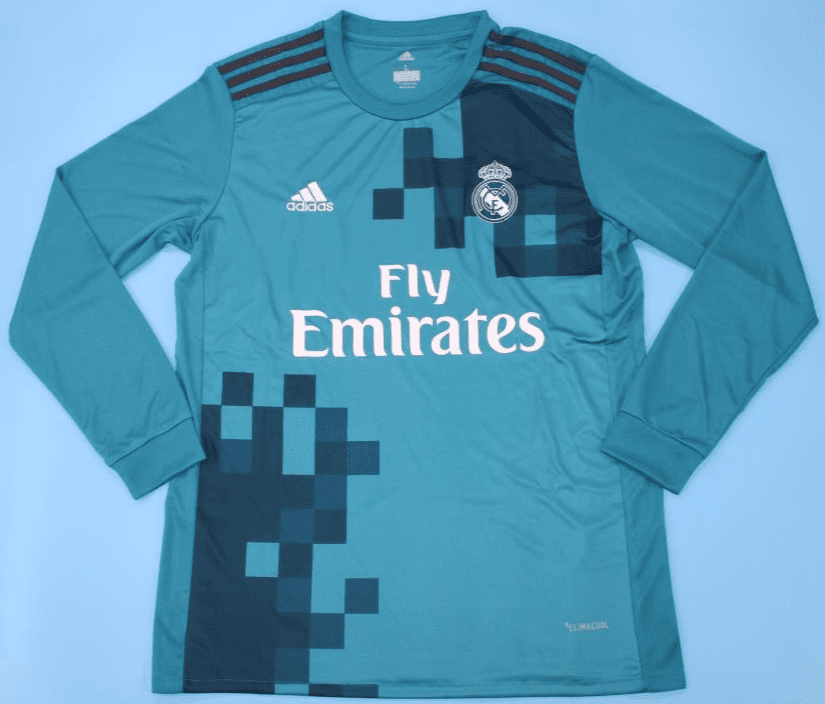 Real Madrid 2017-18, Third Away,  Long Sleeve