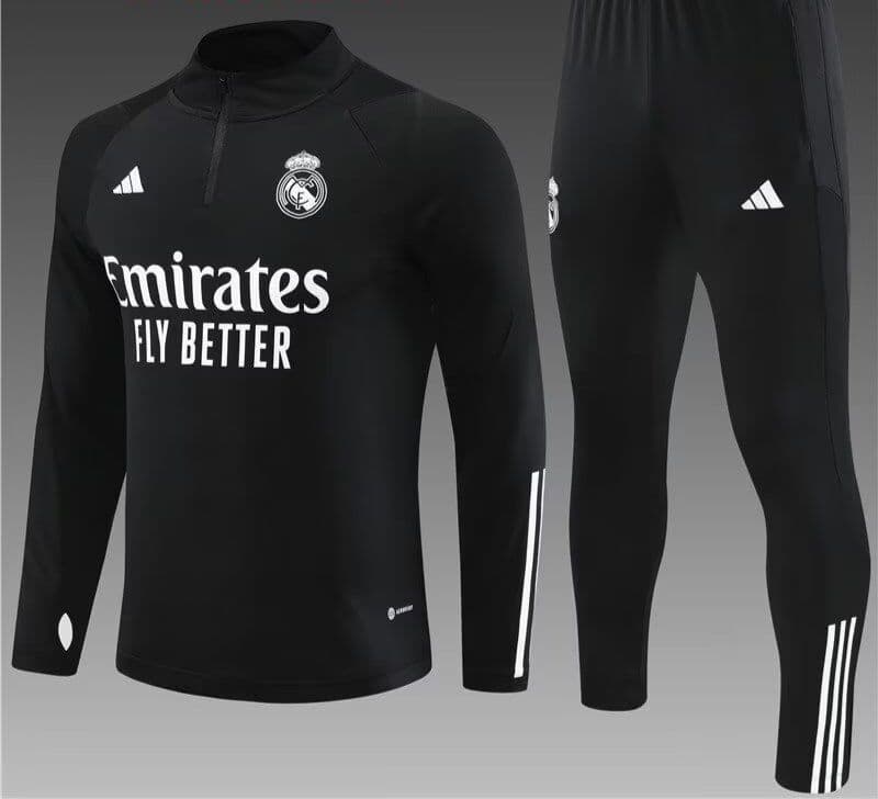 Real Madrid 2023, Black Tracksuit Kid Size