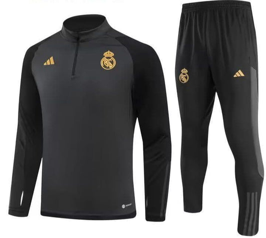 Real Madrid 23-24, Grey Tracksuit Kid Size