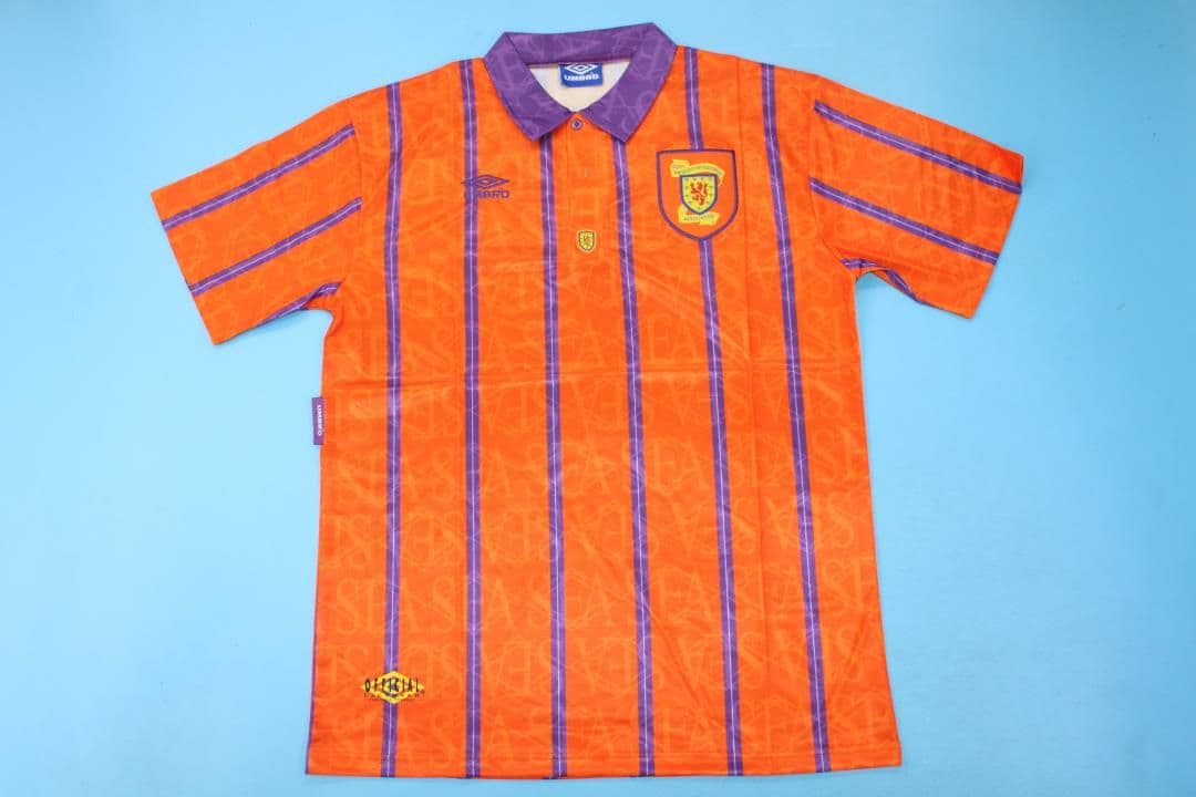 Scotland 1993-95, Red Away