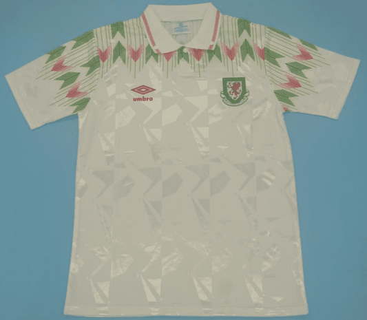 Wales 1990-92, White Away