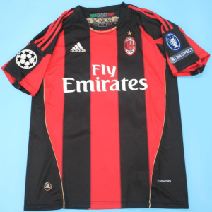 A.C. Milan 2010-11, Home with UCL & Fonts