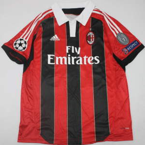 A.C. Milan 2012-13, Home with UCL & Fonts