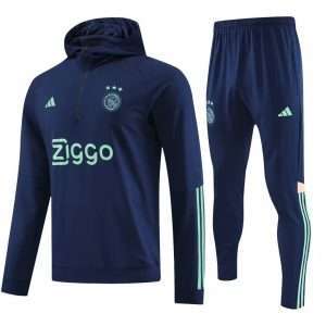 Ajax 23-24, Dark Blue Tracksuit with Hood