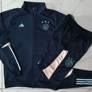 Ajax 23-24, Dark Blue with Pink Tracksuit