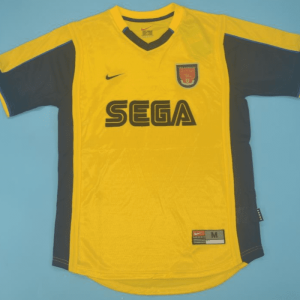 Arsenal 2000-01, Yellow Away