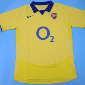 Arsenal 2003-05. Yellow Away