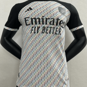 Arsenal 2023-24, White with Colourful Training Shirts