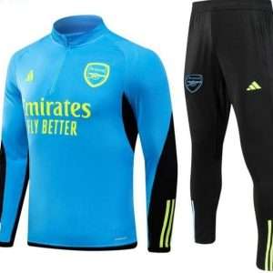 Arsenal 23-24, Blue with Black Tracksuit Kid Size