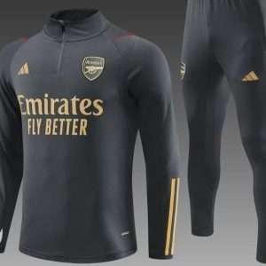 Arsenal 23-24, Dark Grey Tracksuit Kid Size