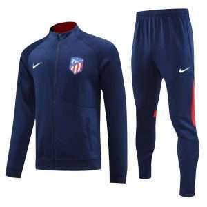 Atletico Madrid 23-24, Dark Blue with Red Tracksuit