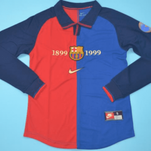 Barcelona, 1999-00, Home, Long Sleeve