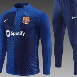 Barcelona 23-24, Dark Blue Tracksuit Kid Size