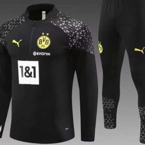 Borussia Dortmund 23-24, Black Tracksuit Kid Size
