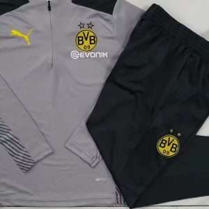 Borussia Dortmund 23-24, Grey Tracksuit Kid Size