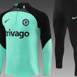 Chelsea 23-24, Green with Black Tracksuit Kid Size