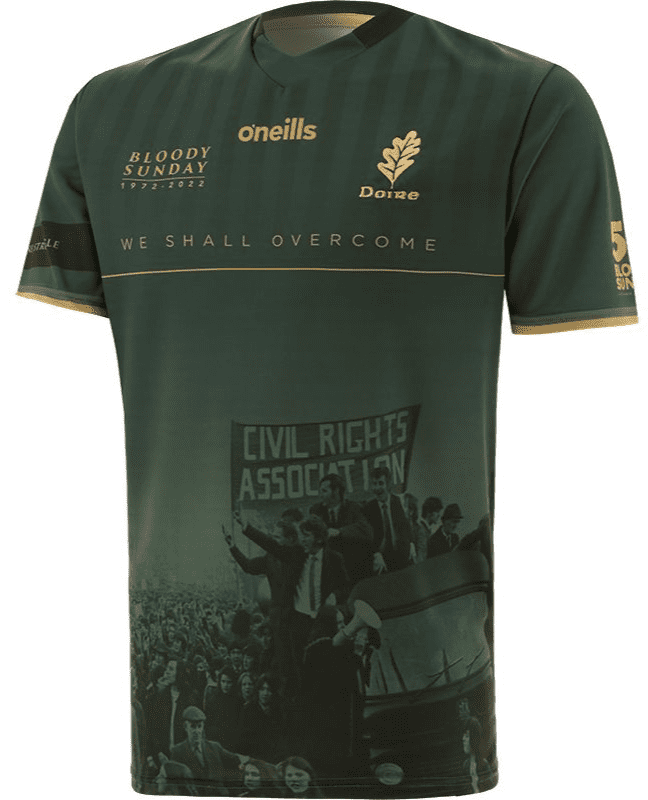 Derry Bloody Sunday Commemoration Jersey