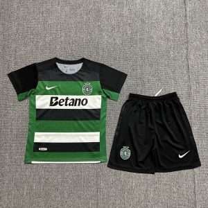 Lisbon Sporting Kid Kit | 4 | Black/Green - Home