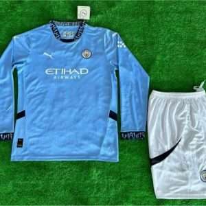 Man City Long Sleeve Kid Kit | 2