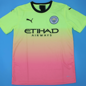 Manchester City 2019-20, Pink Yellow Away