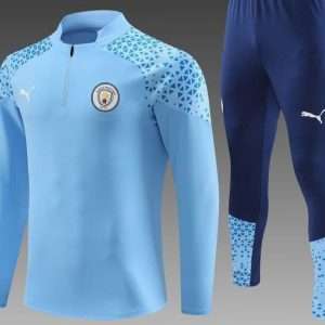 Manchester City 23-24, Blue Tracksuit Kid Size