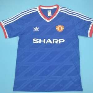 Manchester United 1986-88,  Blue Away