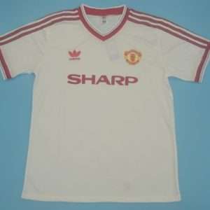 Manchester United 1986-88,  White Away