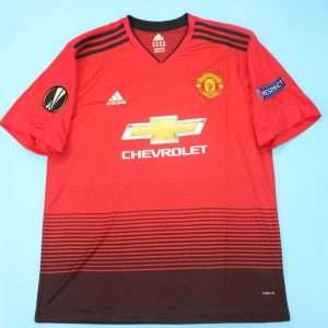 Manchester United 2018-19, Home with Europa patch