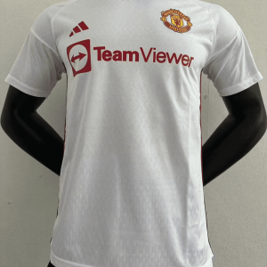 Manchester United 2023-24, White Training Shirts Players Version