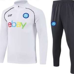 Napoli 23-24, White Tracksuit Kid Size