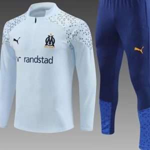 Olympique de Marseille 23-24, Grey Tracksuits Kid Size