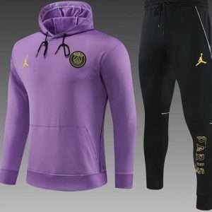 Paris Saint-Germain 2023, Purple Tracksuit with Hood Kid Size