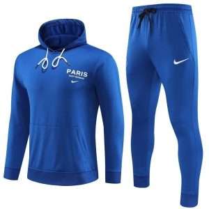 Paris Saint-Germain 23-24, Blue Tracksuits with Hood